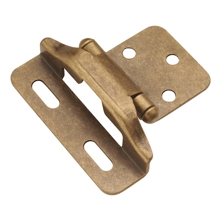 Hickory Hardware Hinge Semi-Concealed, 2PK P60010F-AB